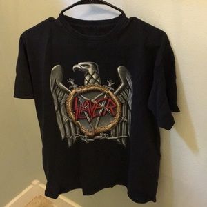Vintage Slayer Silver Eagle T-Shirt Men’s Medium